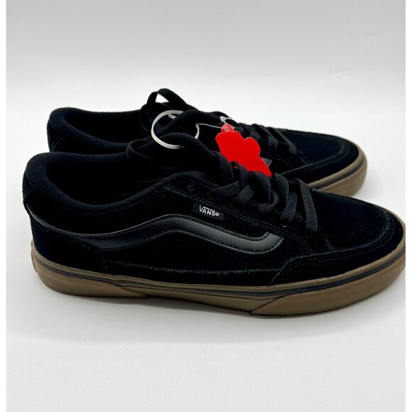 Vans Men's Youth Bearcat Black/Dark Gum Suede Skate Shoes Size 7.5 - Picture 3 of 7